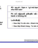 Bài giảng điều trị HIV : Giới thiệu về Tư vấn và Xét nghiệm HIV part 6