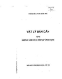 Giáo trình Vật lý bán dẫn (Tập 2): Phần 1 - Phùng Hồ và Phan Quốc Phô