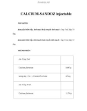 CALCIUM-SANDOZ injectable