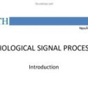 Lecture Physiological signal processing - Chapter 0: Introduction