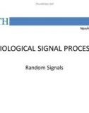 Lecture Physiological signal processing - Chapter 7: Random signals