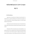 VIÊM PHẾ QUẢN CẤP VÀ MẠN (Kỳ 5)