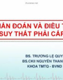 Bài giảng Chẩn đoán và điều trị suy thất phải cấp - Bs. Trương Lệ Quyên