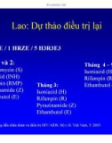 Bài giảng điều trị HIV : Lao và HIV part 7