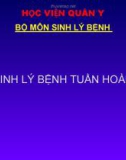 Bài giảng bộ môn Sinh lý bệnh: Sinh lý bệnh tuần hoàn