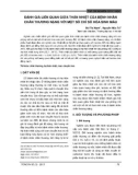 Đánh giá liên quan giữa thân nhiệt của bệnh nhân chấn thương nặng với một số chỉ số hóa sinh máu