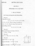 Hướng dẫn giải bài tập cơ học (Tập 1): Phần 2