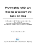 Tài liệu Phương pháp nghiên cứu khoa học cơ bản dành cho bác sĩ lâm sàng