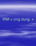 MRI Ứng dụng