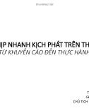 Nhịp nhanh kịch phát trên thất từ khuyến cáo đến thực hành