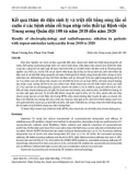 Kết quả thăm dò điện sinh lý và triệt đốt bằng sóng tần số radio ở các bệnh nhân rối loạn nhịp trên thất tại Bệnh viện Trung ương Quân đội 108 từ năm 2018 đến năm 2020