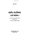 Sách Điều dưỡng cơ bản I: Phần 1