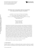 Annealing study of amorphous bulk and nanoparticle iron using molecular dynamics simulation