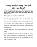 Dùng thuốc kháng sinh thế nào cho đúng?