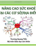 Bài giảng Nâng cao sức khoẻ tại các cơ sở/địa điểm