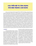 Các tiến bộ và ứng dụng PET/MRI trong lâm sàng