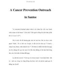 A Cancer Prevention Outreach in Santee