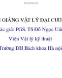 Bài giảng Vật lý đại cương 3 - Chương 5: Phân cực ánh sáng