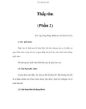 Thấp tim (Phần 2)