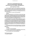 Khảo sát và mô phỏng bài toán hai vật chuyển động thẳng đều bằng ngôn ngữ lập trình mathematica