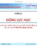 Bài giảng Cơ học lý thuyết: Chương 8 - Huỳnh Vinh