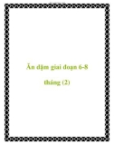 Ăn dặm giai đoạn 6-8 tháng (2)