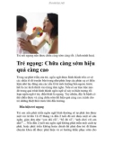 Trẻ ngọng: Chữa càng sớm hiệu quả càng cao