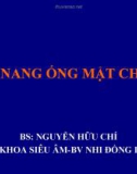 Chẩn đoán hình ảnh: U nang ống mật chủ