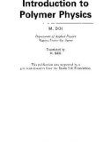 Ebook Introduction to polymer physics - M. Doi