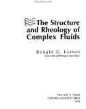 Ebook The structure and rheology of complex fluids - Ronald G. Larson