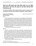 Đánh giá chất lượng cuộc sống bệnh nhân sau can thiệp động mạch vành theo dõi ngoại trú tại Khoa Khám bệnh Cán bộ cao cấp