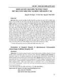 Đánh giá kết quả điều trị phẫu thuật đột quỵ chảy máu não tại Bệnh viện Quân y 103