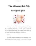 Tắm khi mang thai: Việc không đơn giản