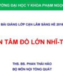 Bài giảng Điện tâm đồ: Điện tâm đồ lớn nhĩ-thất - ThS. BS. Phan Thái Hảo