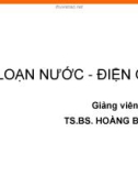 Bài giảng Rối loạn nước điện giải - TS.BS. Hoàng Bùi Hải