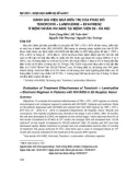 Đánh giá hiệu quả điều trị của phác đồ Tenofovir + Lamivudine + Efavirenz ở bệnh nhân HIV/AIDS tại Bệnh viện 09 - Hà Nội