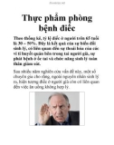 Thực phẩm phòng bệnh điếc