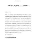 Thủng dạ dày - tá tràng