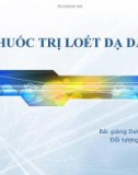 Bài giảng Thuốc trị loét dạ dày