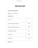 DECOLSIN