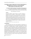 Synthesis, characterization and electrochemical properties of rGO/NiCo2S4 nanocomposite for supercapacitor application