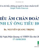 Siêu âm chẩn đoán bệnh lý ống tiêu hóa - BS. Nguyễn Quang Trọng