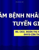 Khám bệnh nhân Tuyến giáp - Bs Đoàn Thi Kim Châu