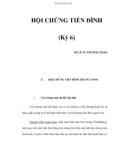 HỘI CHỨNG TIỀN ĐÌNH (Kỳ 6)