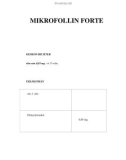 MIKROFOLLIN FORTE