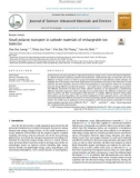 Small polaron transport in cathode materials of rechargeable ion batteries