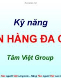 Bài giảng Kỹ năng bán hàng đa cấp