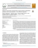 Selective and sensitive chemiresistive sensors based on polyaniline/ graphene oxide nanocomposite: A cost-effective approach