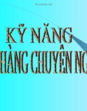 Bài giảng Kỹ năng bán hàng chuyên nghiệp