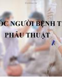 Bài giảng Chăm sóc người bệnh trước phẫu thuật